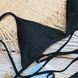 Dół stroju kąpielowego Chile bikini czarny z wiązaniami 001/2-1-1 obraz 8