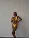 D&oacute;ł stroju kąpielowego Chile bikini ż&oacute;łty z wiązaniami 001/2-5-1 obraz 3