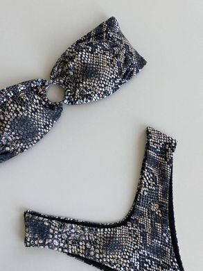 Низ купальника Fiji принт пітон бікіні бразилійки XS 002/2-13/1-1 фото
