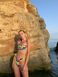Góra kostiumu kąpielowego Sun kolorowy bandeau ze sznurowaniem z tyłu 004/1-23-1 obraz 3