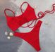 Góra kostiumu kąpielowego Reef czerwony biflex ze sznurowaniem z tyłu 019/1-2-1 obraz 4
