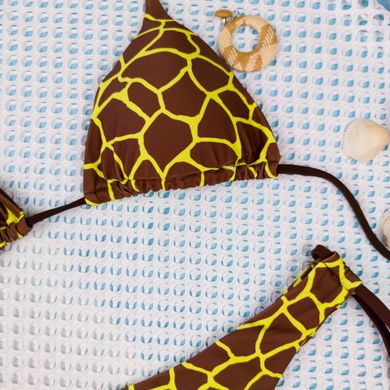 Dół stroju kąpielowego Peach z nadrukiem "Żyrafa" brazylijski 014/2-32-1 obraz