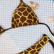 Dół stroju kąpielowego Peach z nadrukiem "Żyrafa" brazylijski 014/2-32-1 obraz 2