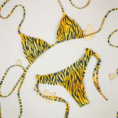 Dół stroju kąpielowego Peach z nadrukiem „Tygrys” brazylijski 014/2-33-1 obraz